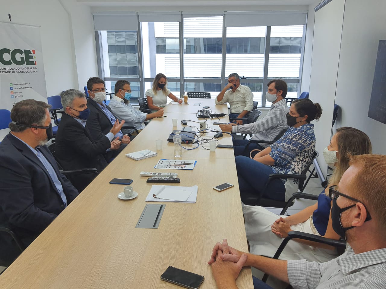 CGE e Observatório Social de SC debatem integração para ampliar controle social