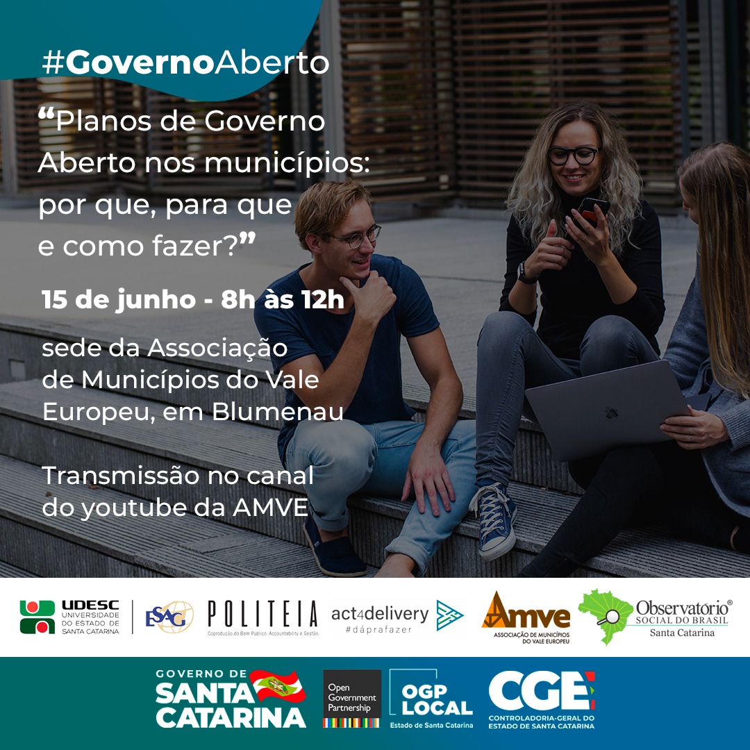 Evento debate iniciativa de governo aberto nos municípios